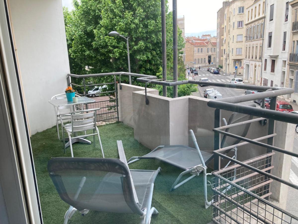 Apartament Apparement Chaleureux Avec Balcon Marsylia Zewnętrze zdjęcie